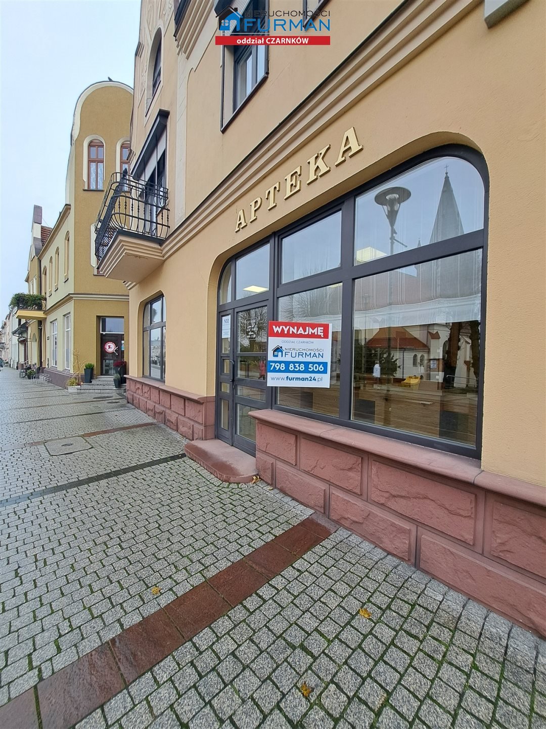 Przestronny lokal 102 m² w centrum Czarnkowa, idealny na biuro lub sklep Czarnków  102m2 Foto 1