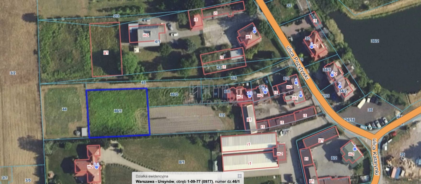 Działka budowlana na sprzedaż Warszawa, Ursynów, Jeziorki, Pozytywki  1 225m2 Foto 1