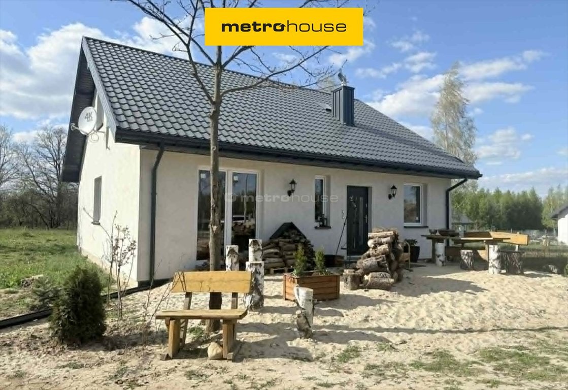 Polecam urokliwy dom z kominkiem 85,83 m² na działce 3000 m² Grzybów  86m2 Foto 1