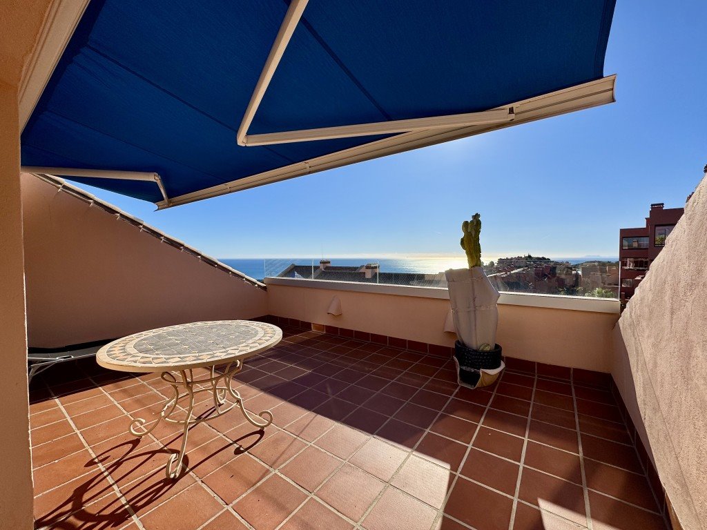 Luksusowy penthouse 200 m2 z widokiem na morze Hiszpania, Calahonda  200m2 Foto 1