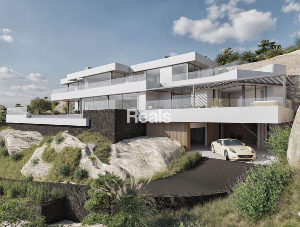 Luksusowa willa z panoramicznym widokiem na morze i góry Hiszpania, Costa Blanca, Costa Blanca  625m2 Foto 1