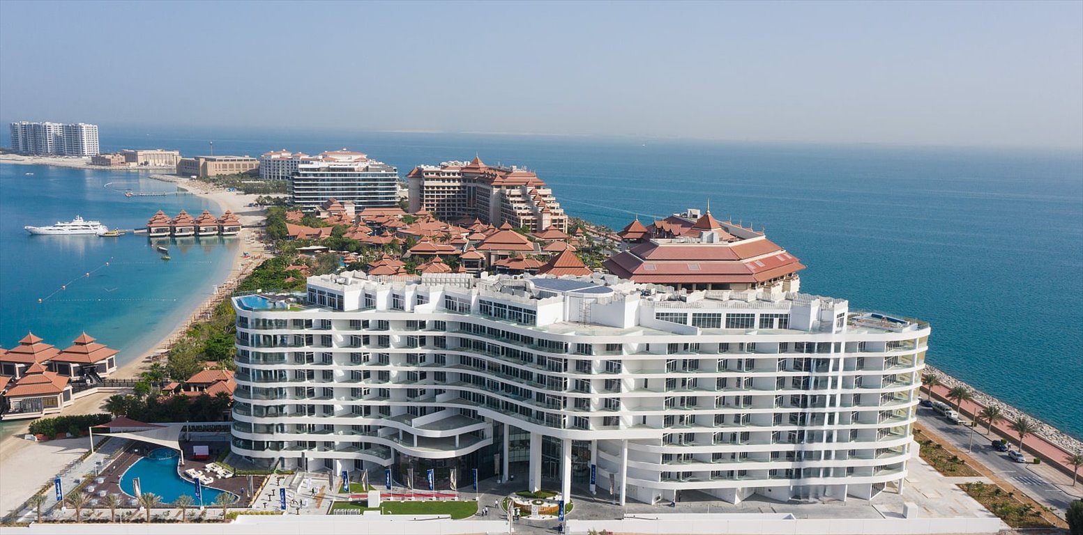 Studio z tarasem i widokiem na morze na Palm Jumeirah Zjednoczone Emiraty Arabskie, Palm Jumeirah, Palm Jumeirah, Palm Jumeirah, Dubaj  65m2 Foto 1