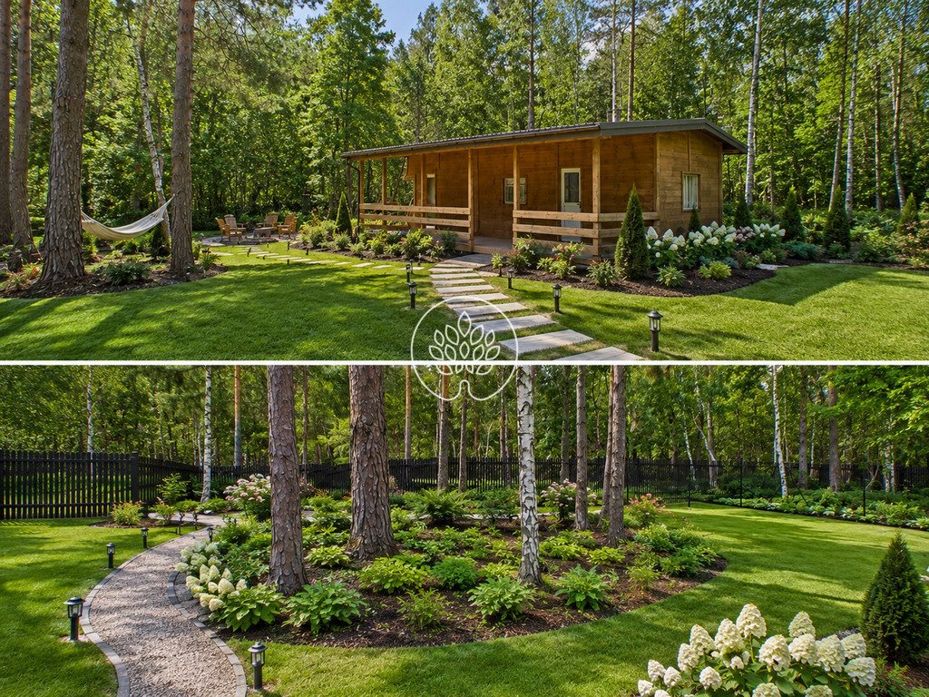 Urokliwa działka 600 m² z domkiem angielskim w Podgać Podgać  600m2 Foto 1