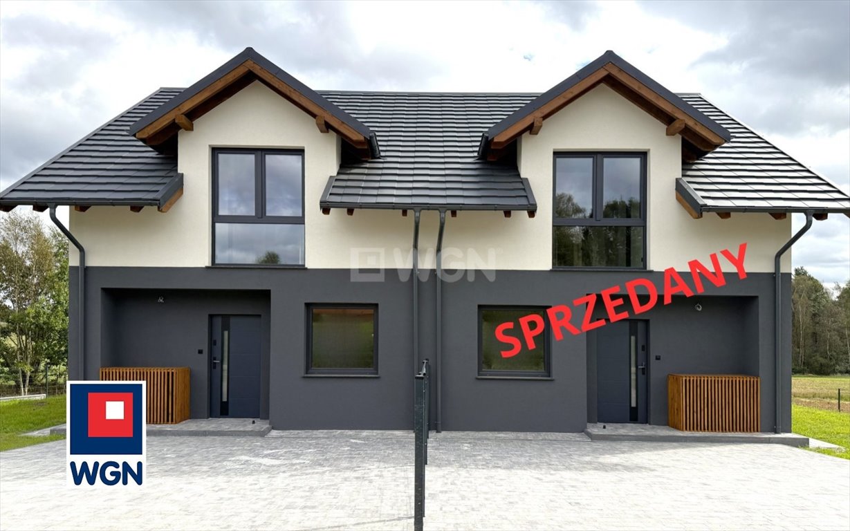 Nowoczesny dom 120 m2 z tarasem i ogrodem w Jeleńskiej Hucie Jeleńska Huta, Kamieńska  120m2 Foto 1