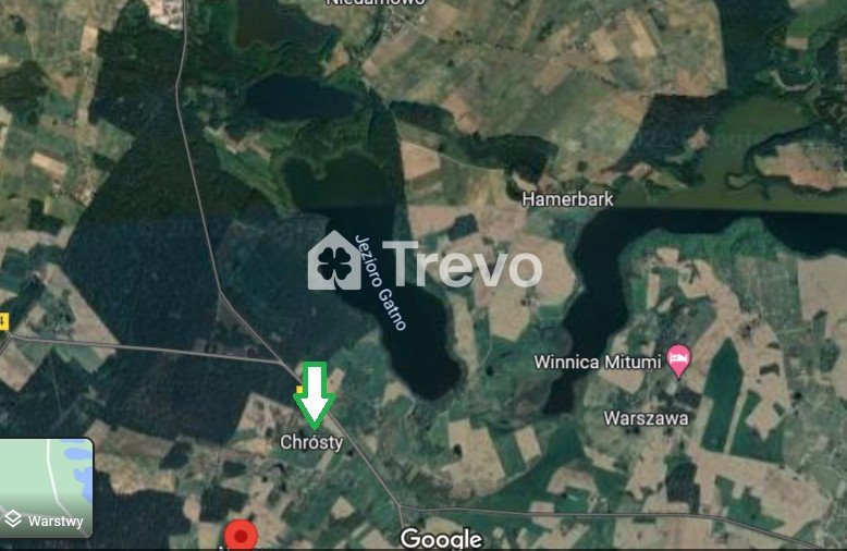 Działka pod dom w spokojnej okolicy, 600 m od jeziora Nowy Bukowiec  1 305m2 Foto 1