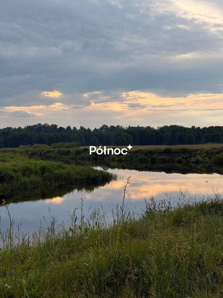 Działka rolna z linią brzegową Narwi – 8 000 m² Krzewo  8 000m2 Foto 1