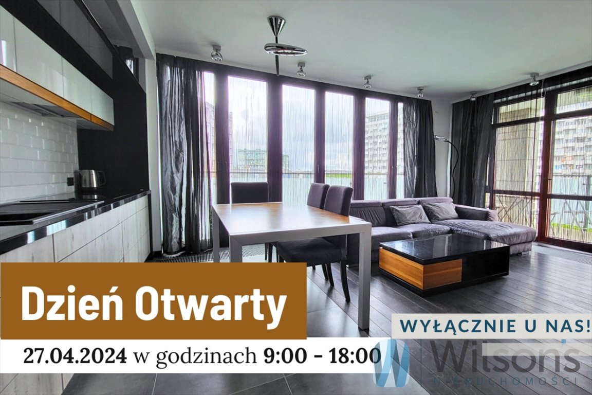 Mieszkanie czteropokojowe  na wynajem Warszawa, Śródmieście Solec, Fabryczna  84m2 Foto 1