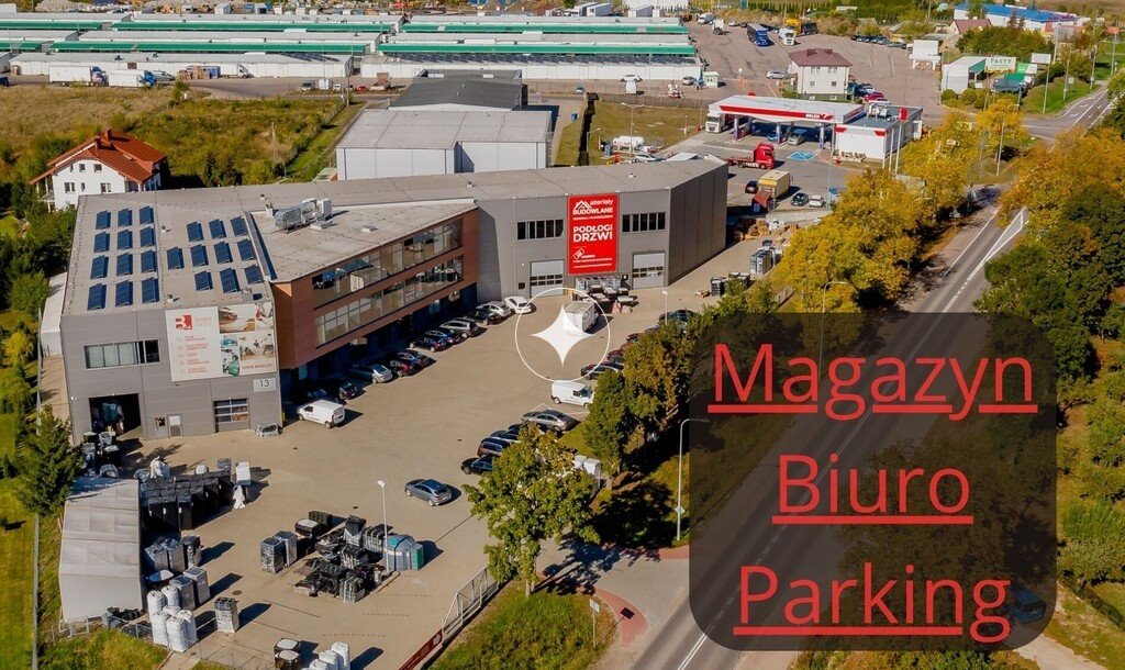 Magazyn 343 m² z biurem, klimatyzacja, fotowoltaika Białystok, Fasty, Szosa Ełcka  628m2 Foto 1