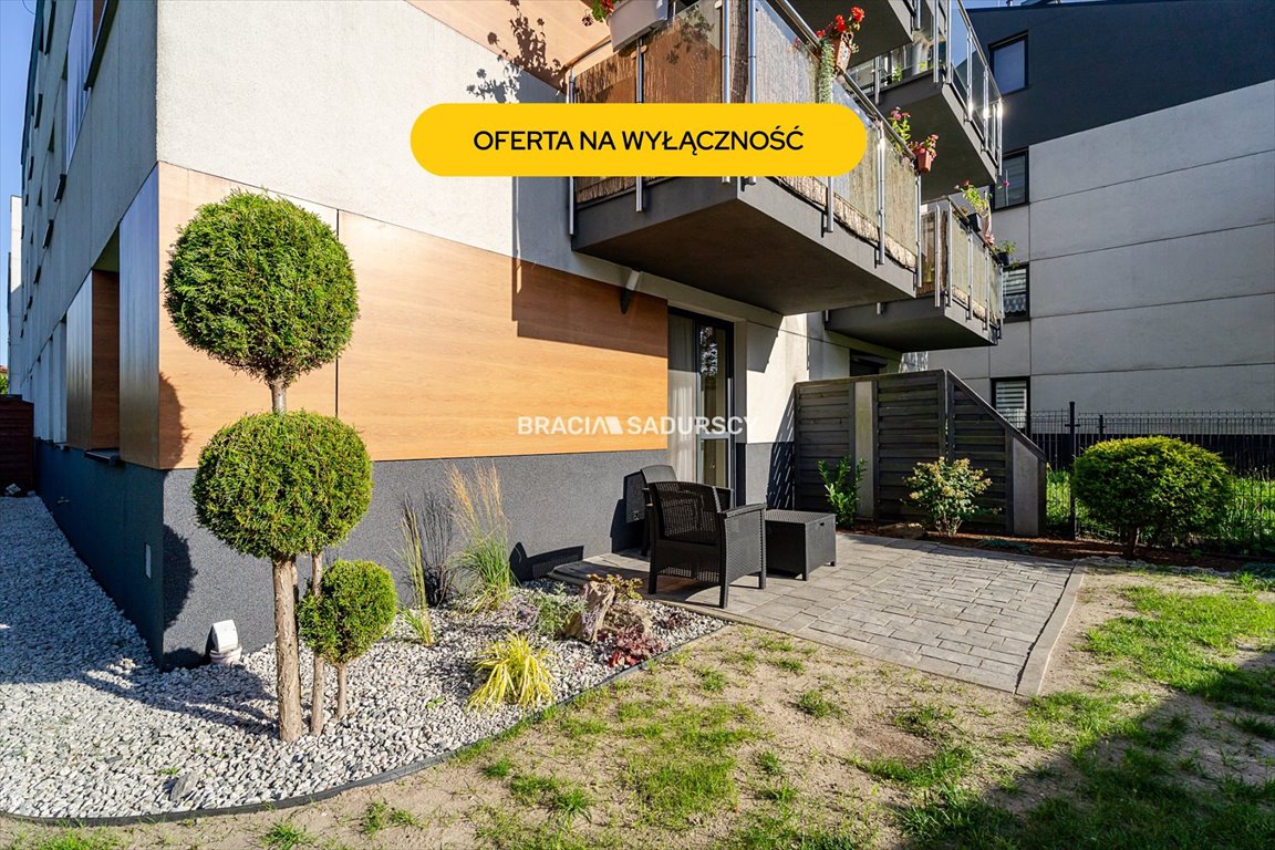 Nowoczesne 2-pokojowe mieszkanie z ogrodem 120 m² - Kraków Kraków, Dębniki, Armii Kraków  56m2 Foto 1