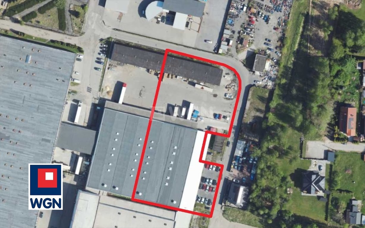 Na sprzedaż przemysłowa nieruchomość 3 180 m² w Zawierciu Zawiercie, Obrońców Poczty Gdańskiej  3 180m2 Foto 1