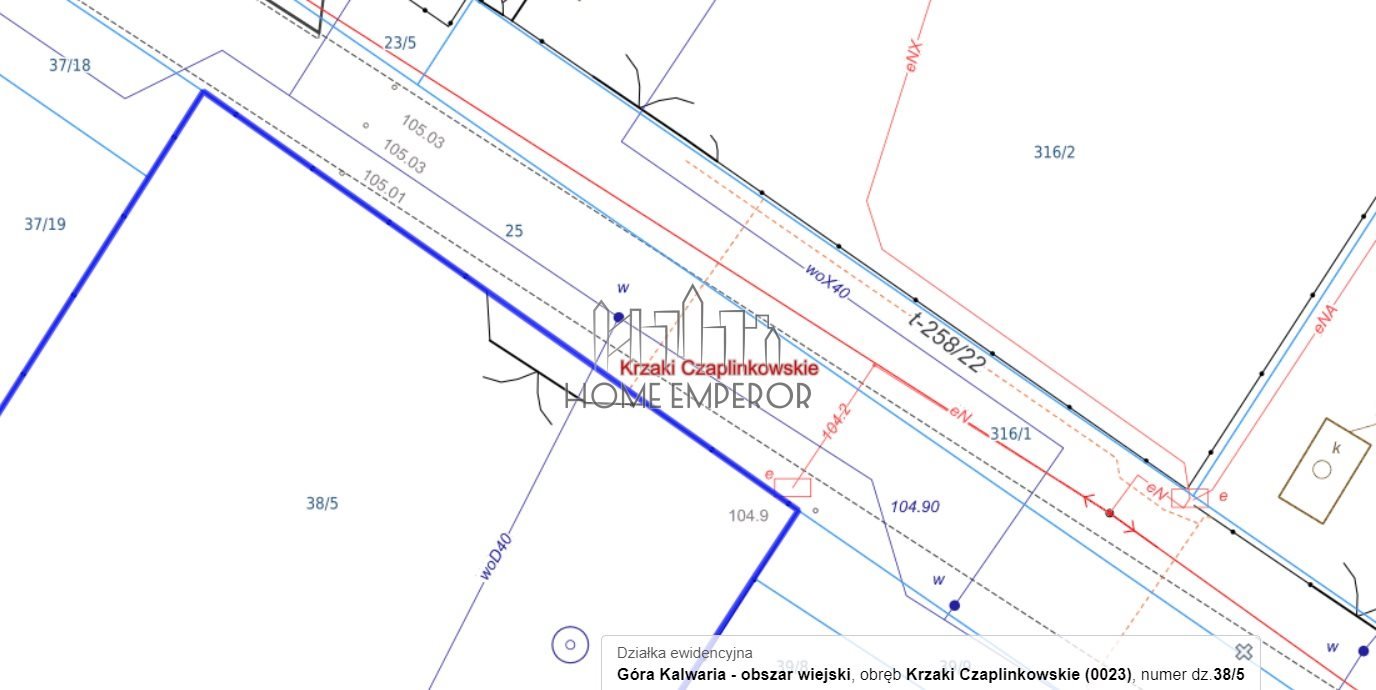 Działka budowlana na sprzedaż Krzaki Czaplinkowskie, Wrzosowa  3 355m2 Foto 2