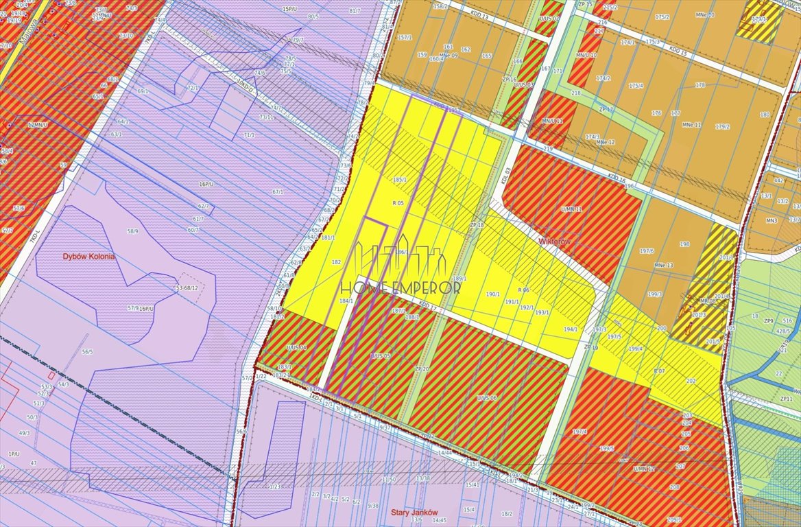 Działka budowlana na sprzedaż Wiktorów, Gajowa  44 000m2 Foto 1