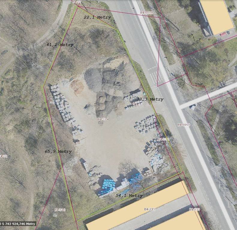 Zapraszam do wynajmu działki 3791 m² przy ul. 11 Listopada w Łodzi Łódź, 11 Listopada  3 791m2 Foto 1