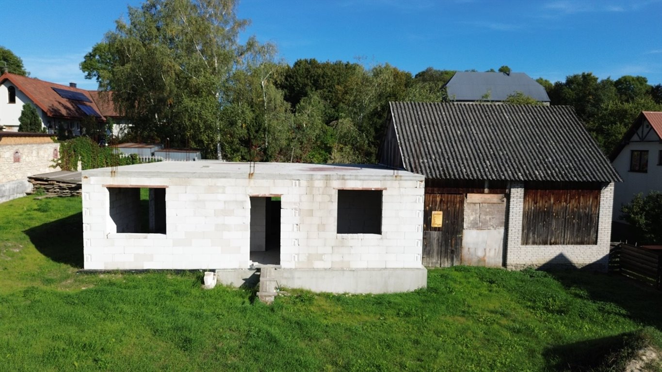 Sprzedam dom w stanie surowym otwartym 137 m² w Szancu Busko-Zdrój, Szaniec, Źródłowa  138m2 Foto 1