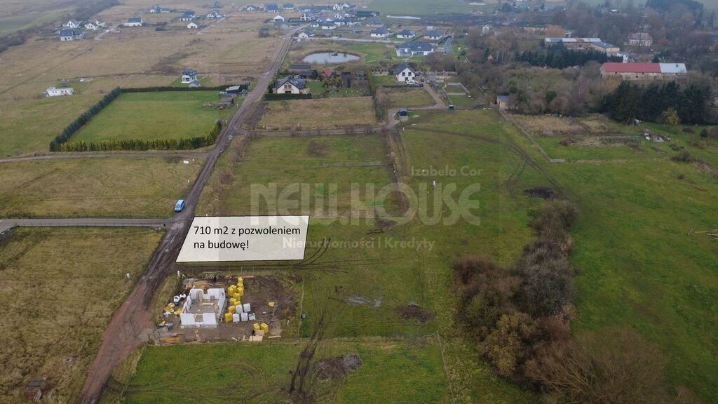 Działka budowlana na sprzedaż Bobolin, Czekoladowa  710m2 Foto 1