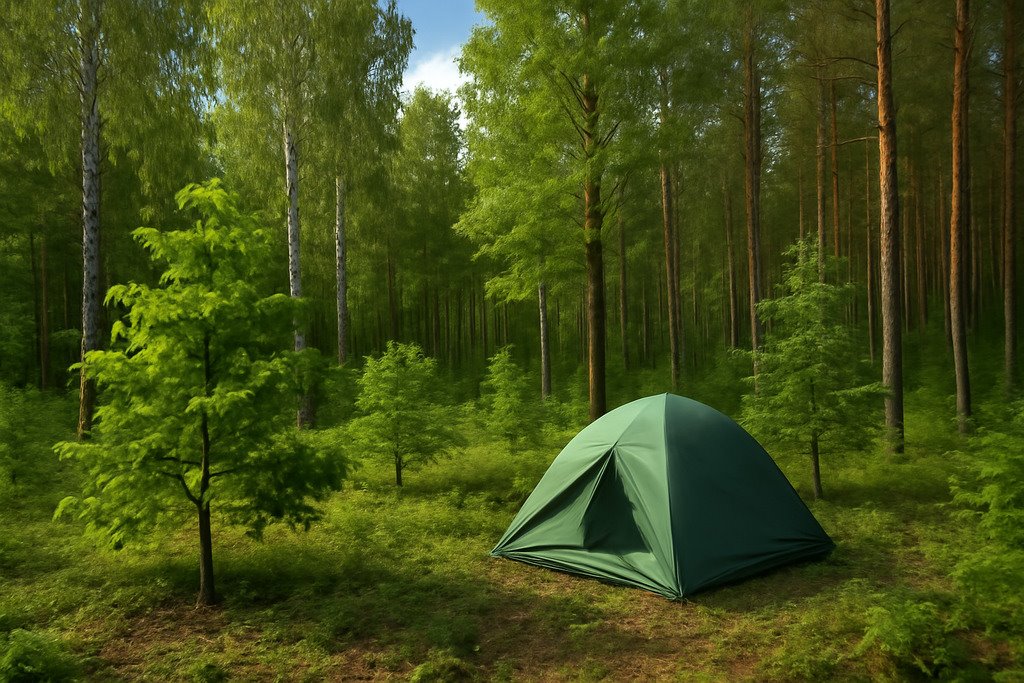 Działka leśna 0,96 ha z dojazdem, cena 2,88 zł/m² Wodźki  9 600m2 Foto 1