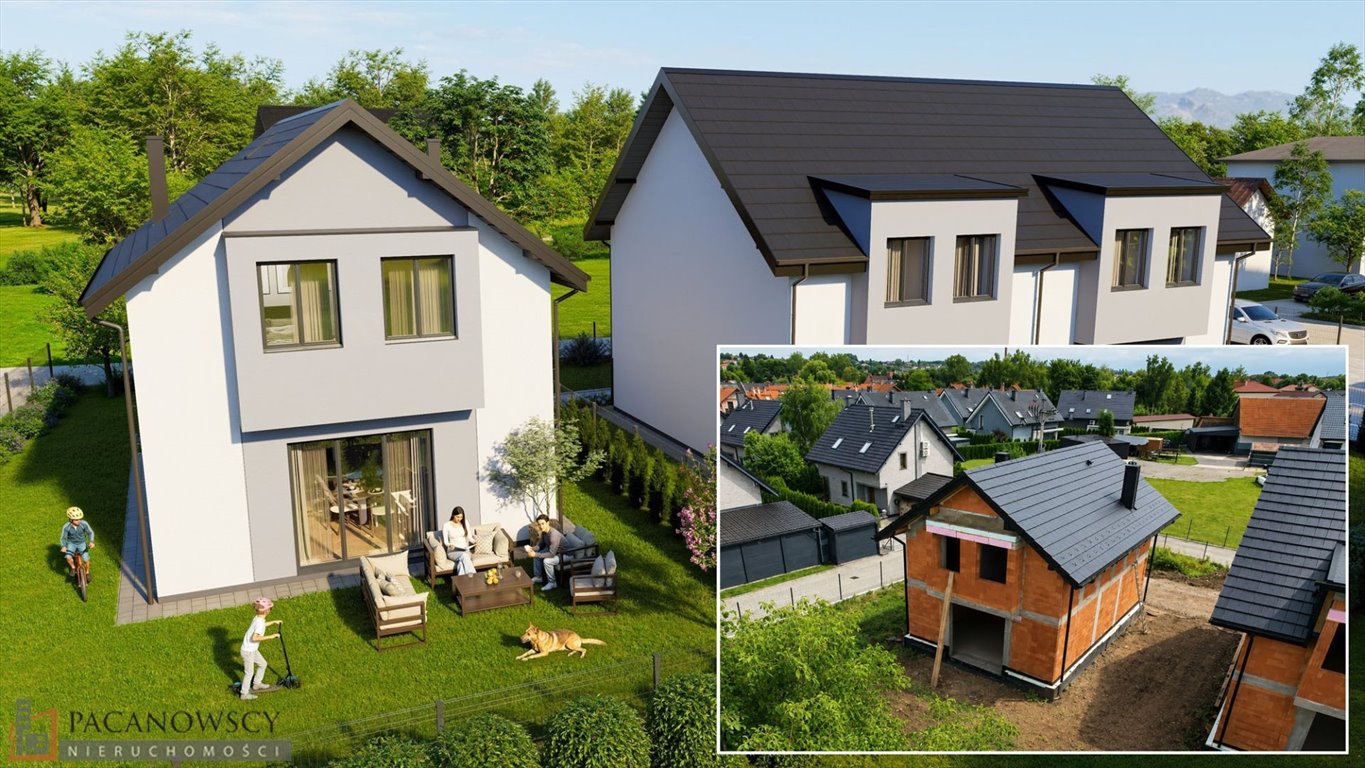 Do sprzedania dom 103 m² w Zielonkach z 3 sypialniami i 2 łazienkami Zielonki  103m2 Foto 1
