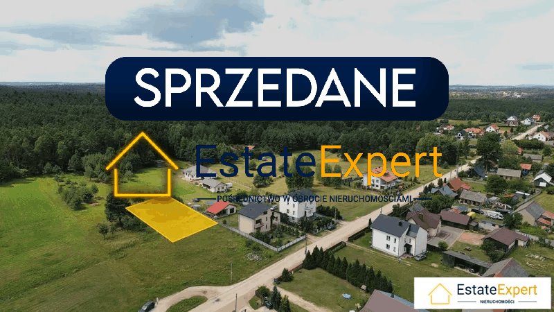Zapraszam do zakupu działki 1000 m² z mediami w Marzysz Marzysz, Marzysz, Marzysz Drugi  1 000m2 Foto 1