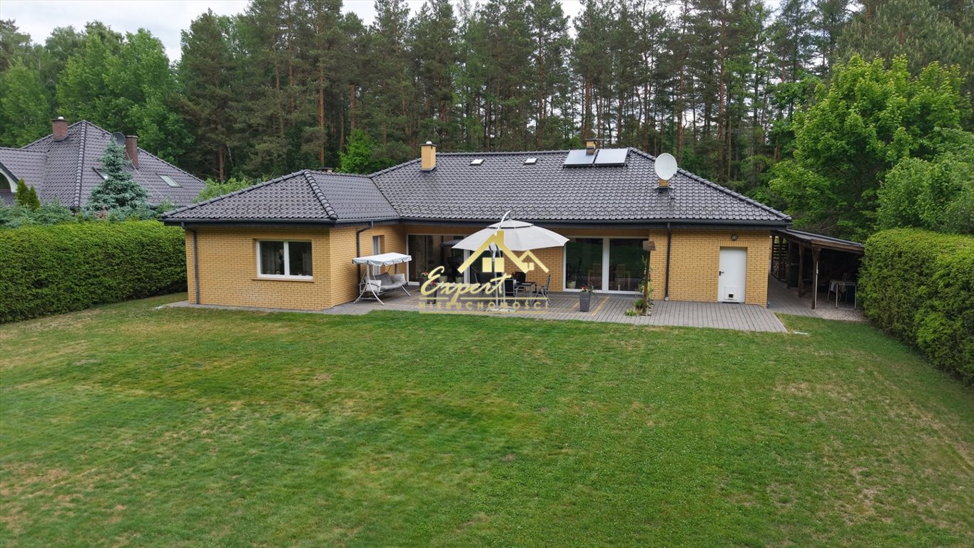 Na sprzedaż przestronny dom 174 m² z panoramicznymi przeszkleniami Ostróda, Jeziorna  233m2 Foto 1