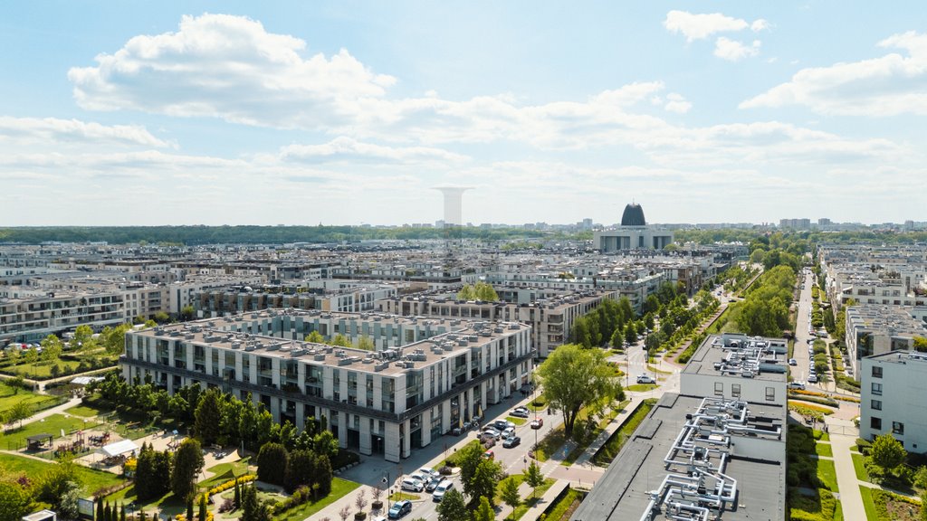 Wynajem 2-pok. w Wilanowie z balkonem i miejscem parkingowym Warszawa, Wilanów, Aleja Rzeczypospolitej  43m2 Foto 1