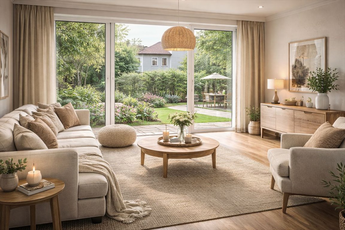 Zapraszam do 78,87 m² dwupoziomowego mieszkania z ogródkiem i tarasem Bieniewice, Purzyckiego  79m2 Foto 1
