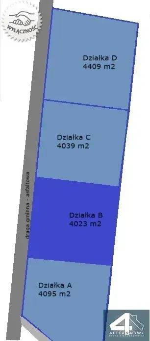 Działka budowlana na sprzedaż Aleksandrów Łódzki, Wierzbińska 109  4 023m2 Foto 6