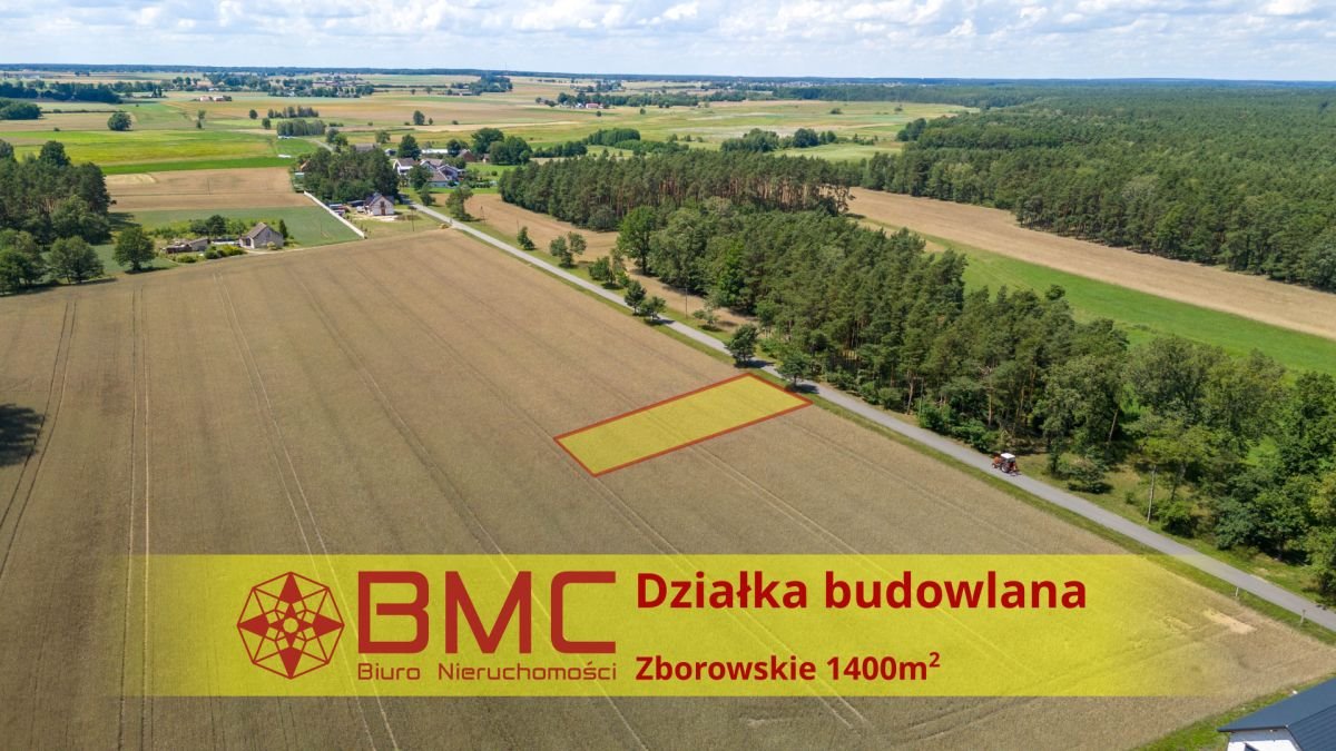 Działka budowlana na sprzedaż Zborowskie, Dolna  1 400m2 Foto 1