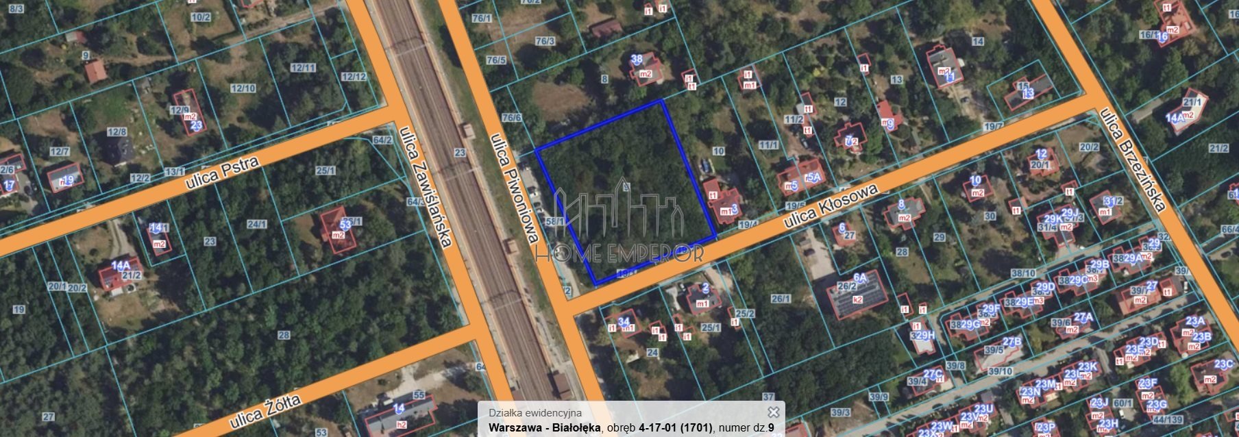 Działka budowlana na sprzedaż Warszawa, Białołęka, Choszczówka, Piwoniowa  4 000m2 Foto 1