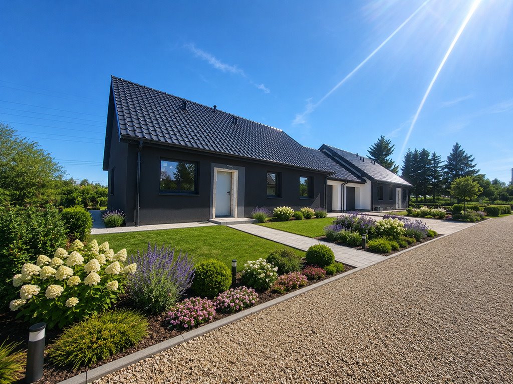 Polecam komfortowy dom bliźniak 109 m² z garażem w Stargardzie Stargard  109m2 Foto 1
