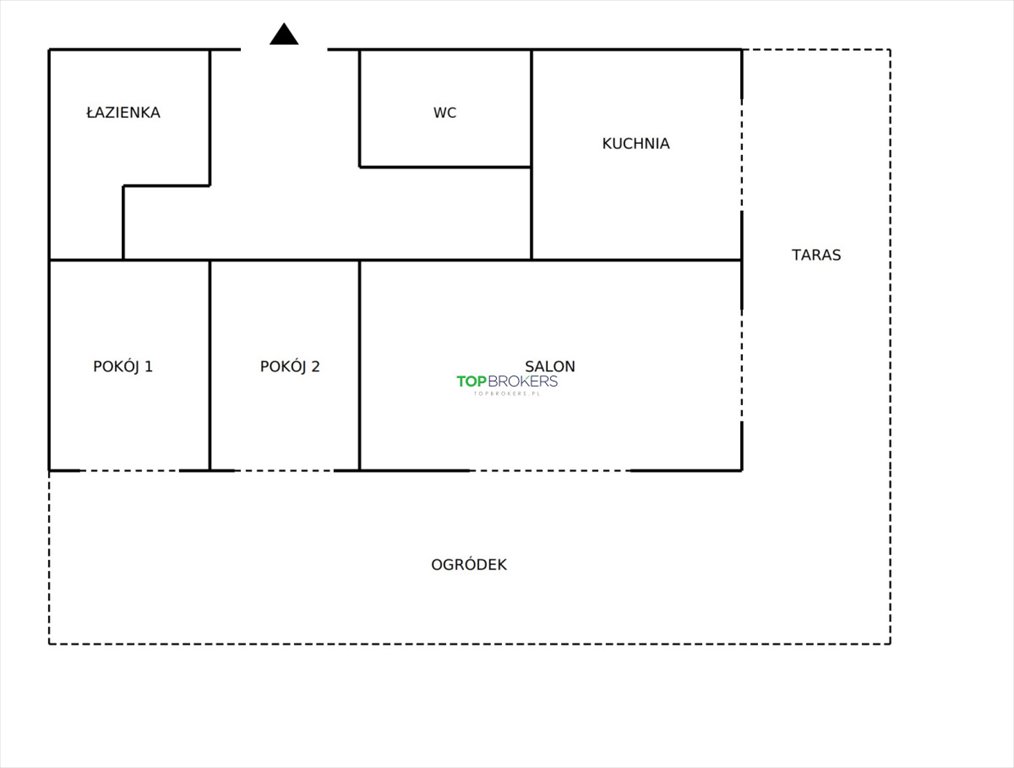 3-pokojowe mieszkanie z ogródkiem 75 m² w Mokotowie polecam Warszawa, Mokotów Wyględów, Rajska  75m2 Foto 1
