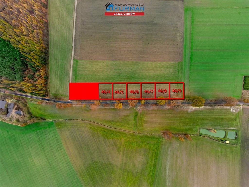 Polecam działkę 1078 m² pod dom w Małym Buczku Mały Buczek  1 077m2 Foto 1