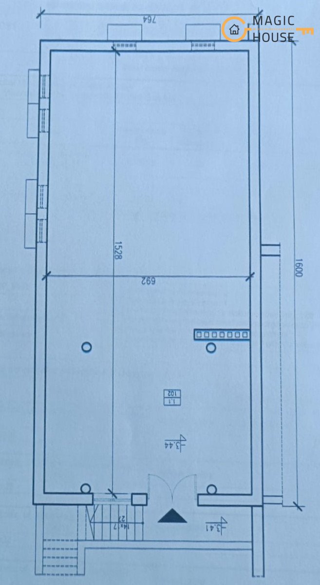 Na wynajem hala usługowa 105 m² z dużym potencjałem w Osowie Gdańsk, Osowa, Wacława Balcerskiego  105m2 Foto 1