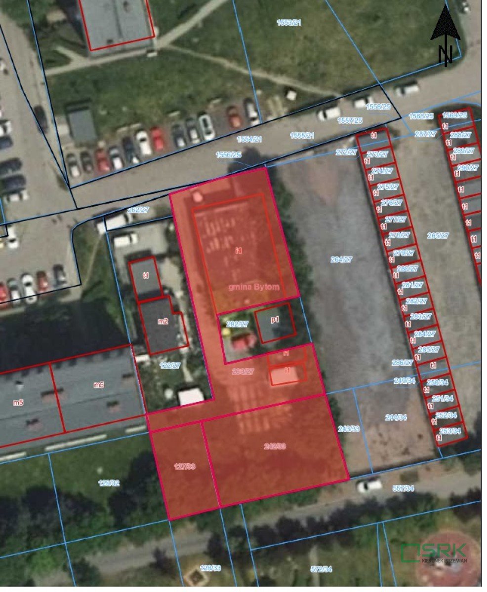 Zapraszam do zakupu działki 1175 m² z budynkiem przemysłowym w Bytomiu Bytom, Stroszek, Strzelców Bytomskich  1 175m2 Foto 1