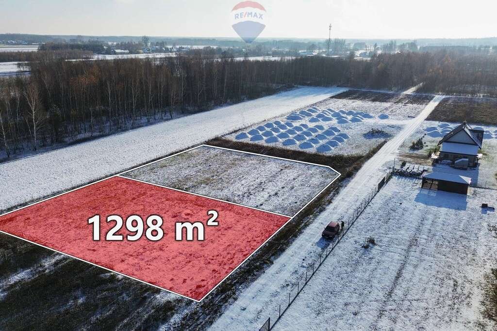 Działka budowlana na sprzedaż Bednary  1 298m2 Foto 1