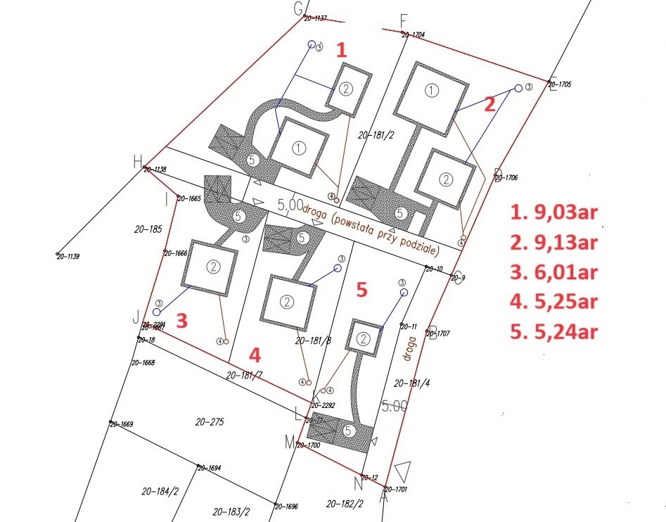 Działka budowlana na sprzedaż Werlas  903m2 Foto 2