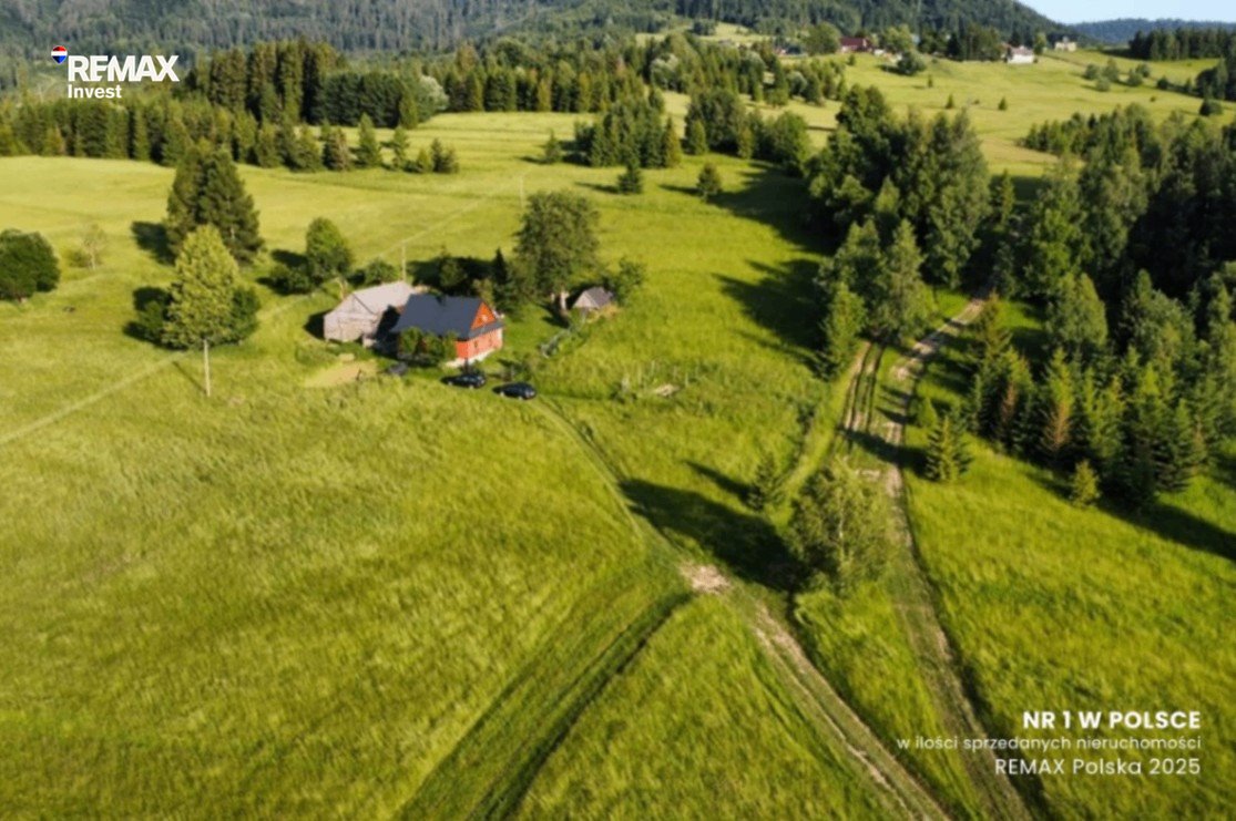 Zapraszam do obejrzenia gospodarstwa 2,5 ha z domem z drewna i widokiem na Beskidy Glinka, 326  25 000m2 Foto 1