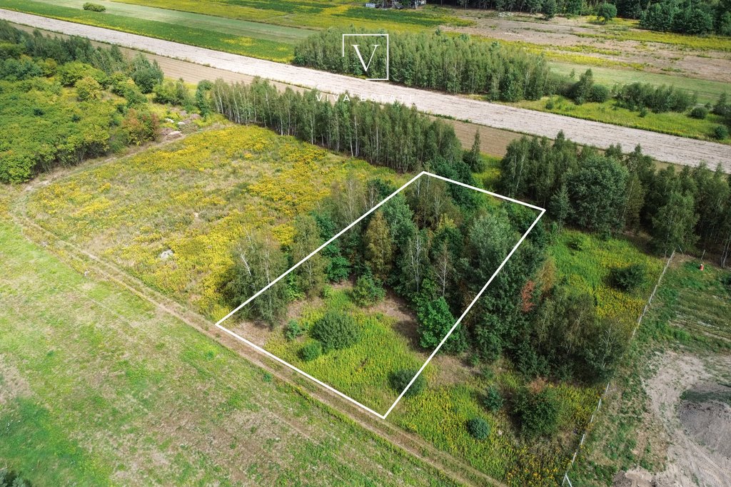 Działka budowlana 1200 m² z lasem i dobrym dojazdem Zawodne  1 200m2 Foto 1