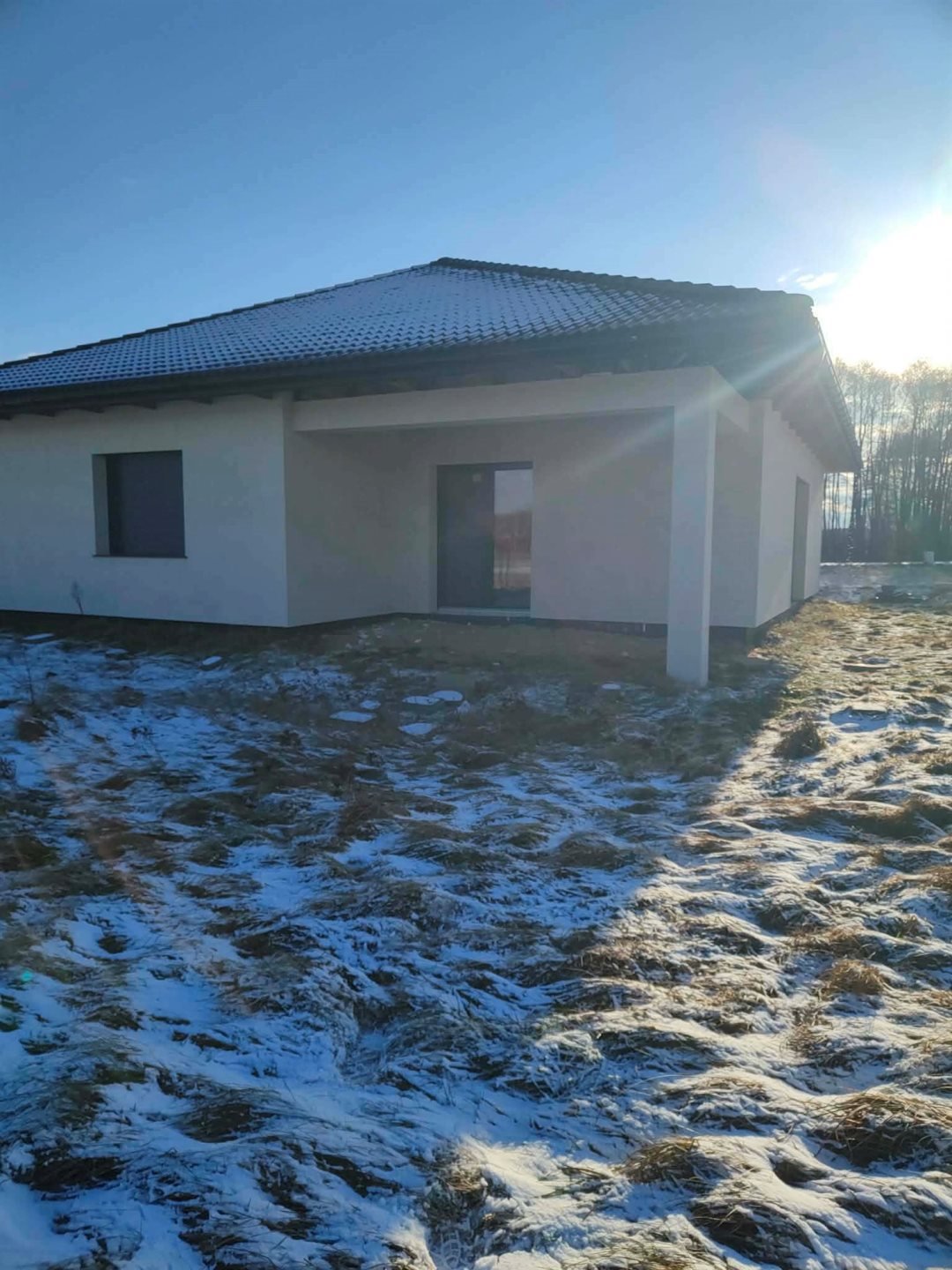 Dom w budowie z nowoczesnym ogrzewaniem i dużą działką Antonin  178m2 Foto 1