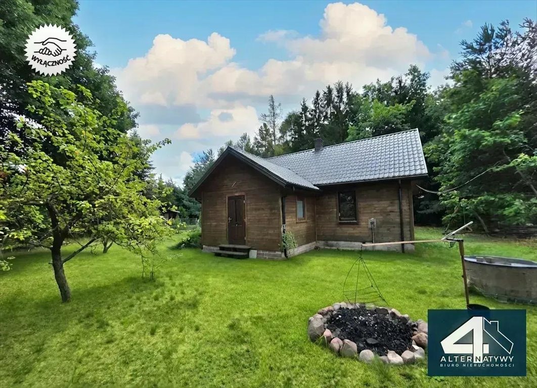 Zapraszam do obejrzenia drewnianego domu 100 m² w Borzychach Borzychy  100m2 Foto 1
