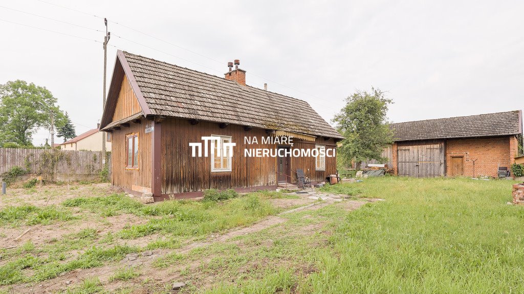 Polecam urokliwy dom z bala na dużej działce w Trześni Trześń, trześń 275  67m2 Foto 1