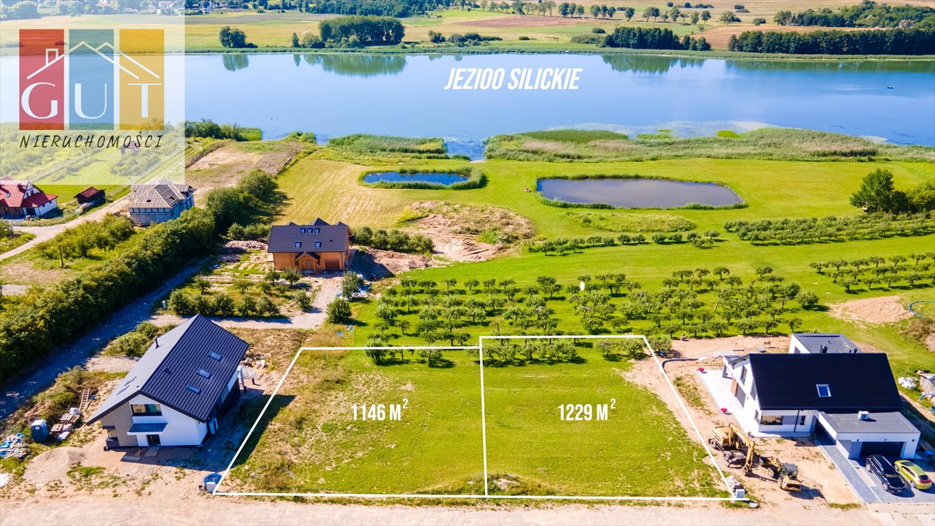 Działka budowlana na sprzedaż Silice  1 154m2 Foto 6