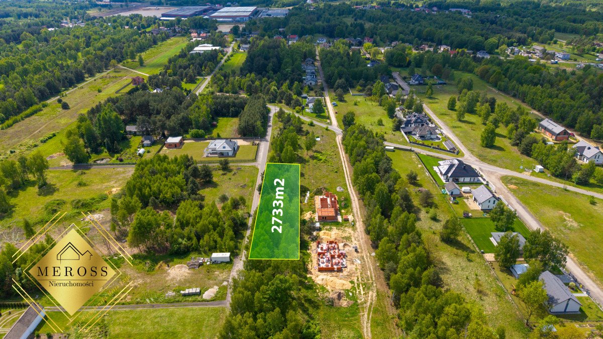 Zapraszam do zakupu działki 2733 m² z mediami w Wanaty Kamienica Polska  2 733m2 Foto 1