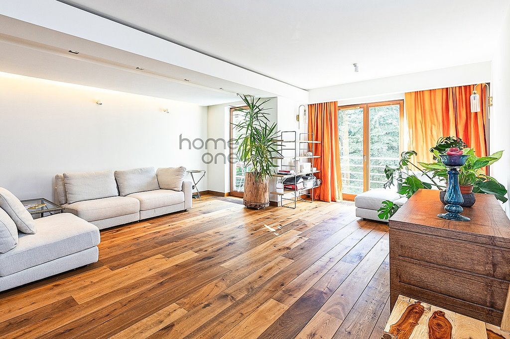 Przestronne 100m2 apartament z 2 tarasami i widokiem na zieleń Warszawa, Wilanów  100m2 Foto 1