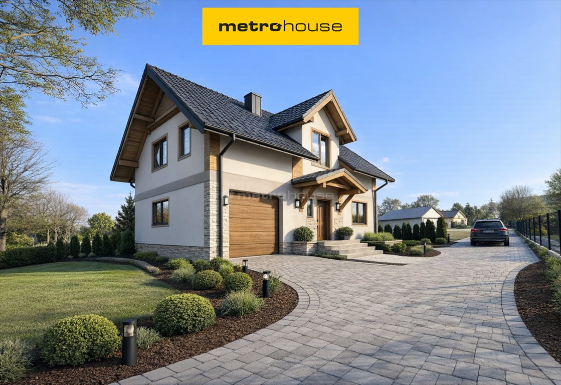 Wyjątkowy dom wolnostojący 134 m² z garażem i tarasem Giebułtów, Łąkowa  134m2 Foto 1