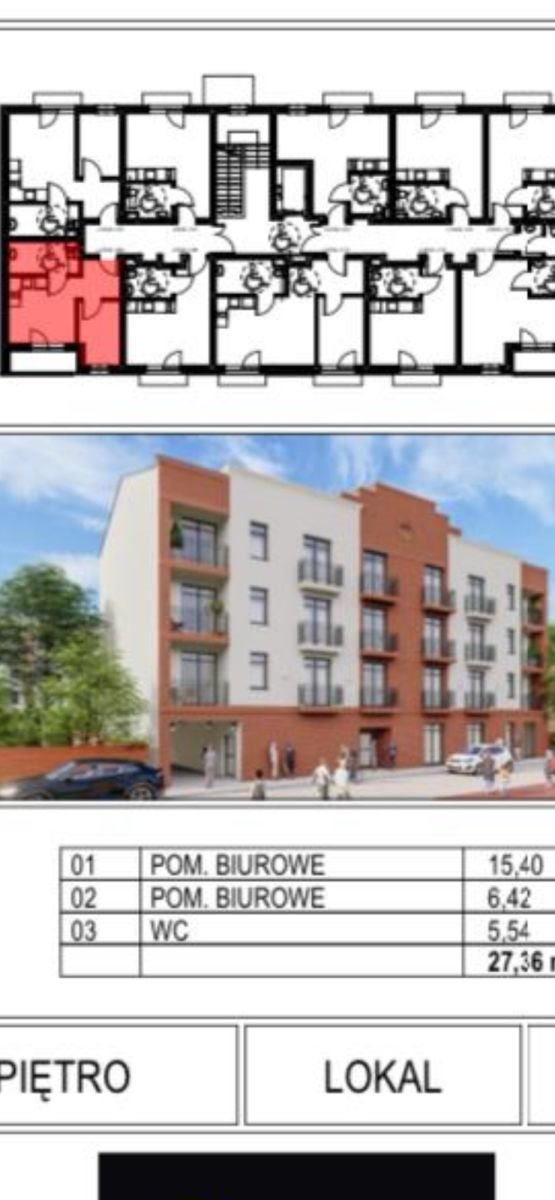 Lokal użytkowy na sprzedaż Pruszków, Obrońców Pokoju  27m2 Foto 8