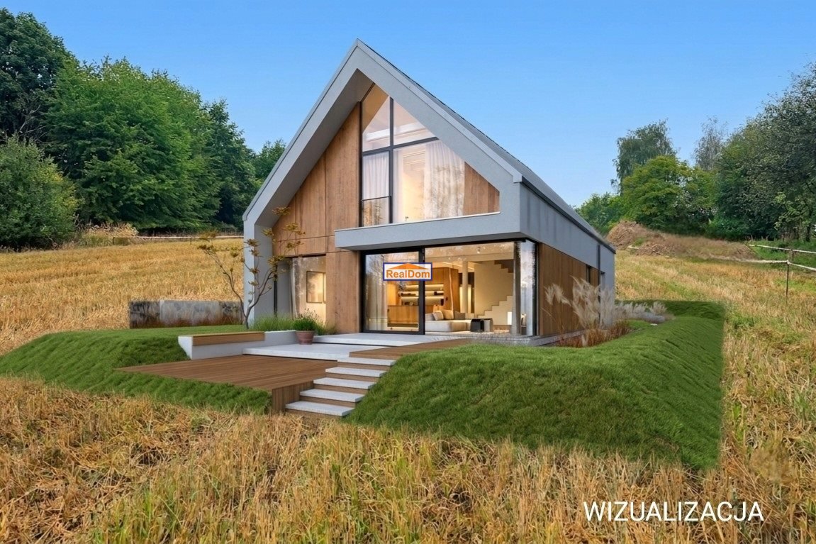 Nowoczesny dom 150 m² z dużą działką i panoramicznymi oknami. Szczodrkowice  150m2 Foto 1