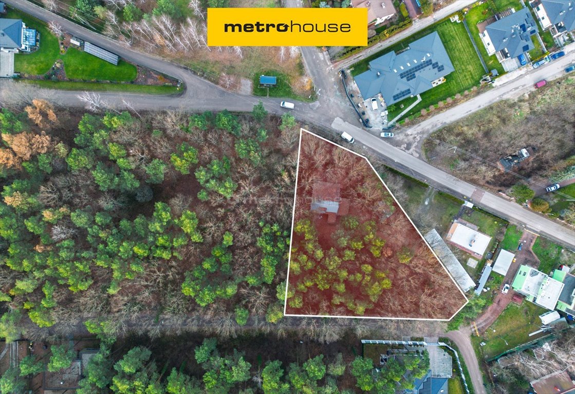 Działka 3119 m² w Magdalence - MPZP i prywatność: Magdalenka: Konieczna