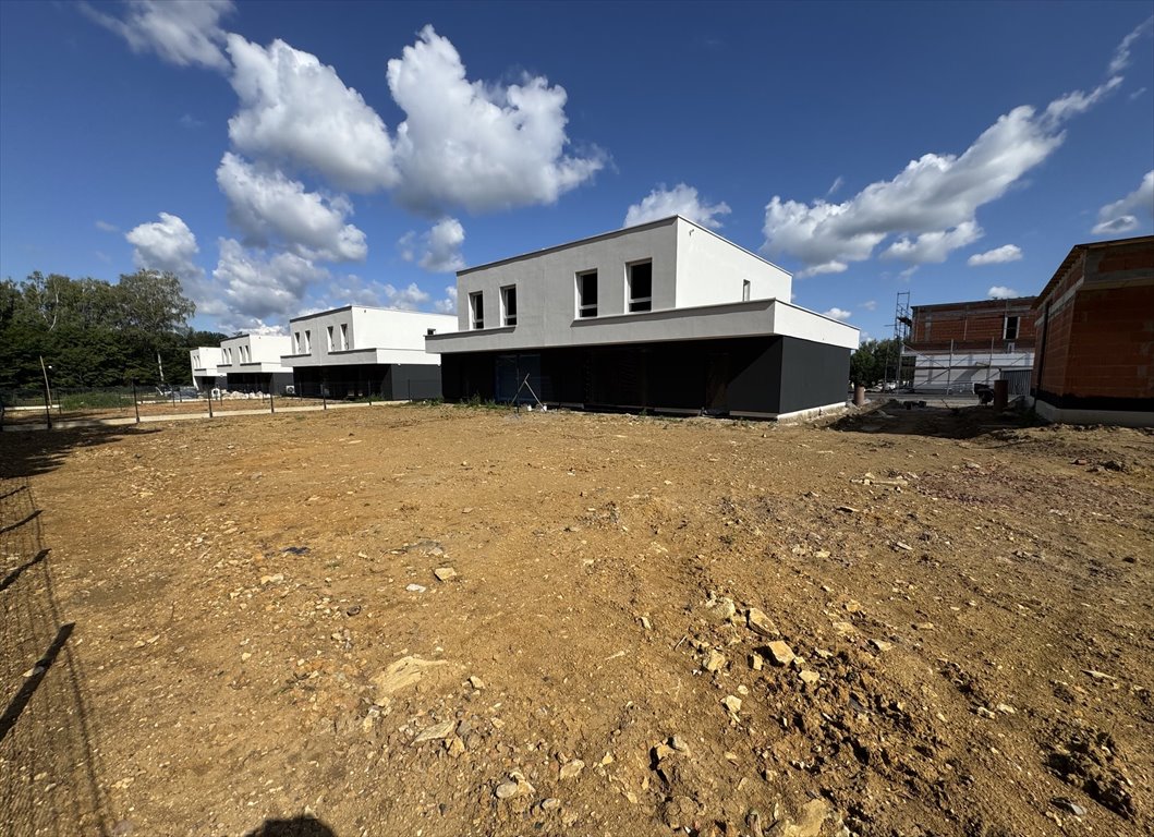 Nowoczesny dom bliźniak z tarasem i widokiem na las Bytom, Łagiewniki, Spacerowa  141m2 Foto 1