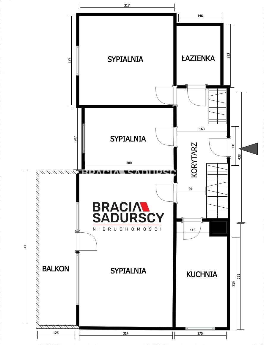 Mieszkanie trzypokojowe na sprzedaż Kraków, Łagiewniki-Borek Fałęcki, Łagiewniki, Borsucza  48m2 Foto 3