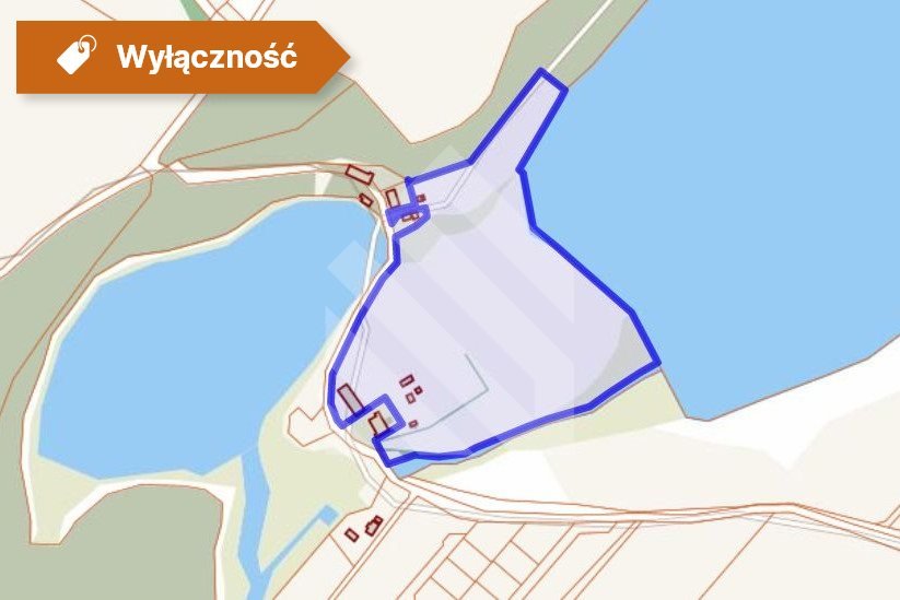 Działka inwestycyjna 55 360 m² z linią brzegową jezior Gogolin  55 360m2 Foto 1